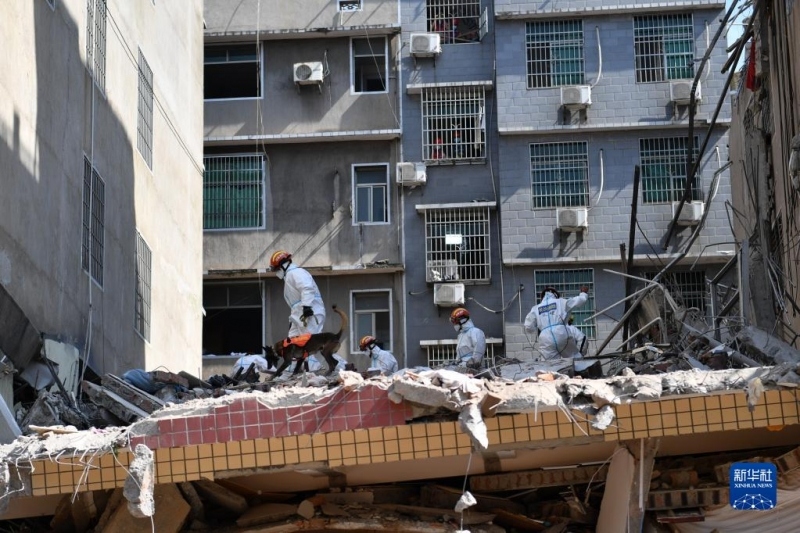 Cập nhật: 53 người thiệt mạng trong vụ sập nhà ở Trung Quốc